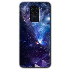 Xiaomi Redmi Note 9 Galaksi Baskılı Uyumlu Silikon Kılıf