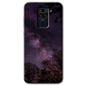 Xiaomi Redmi Note 9 Gece Galaksi Baskılı Uyumlu Silikon Kılıf