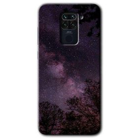 Xiaomi Redmi Note 9 Gece Galaksi Baskılı Uyumlu Silikon Kılıf