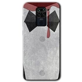 Xiaomi Redmi Note 9 Gentleman Blood Baskılı Uyumlu Silikon Kılıf