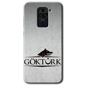 Xiaomi Redmi Note 9 Göktürk Baskılı Uyumlu Silikon Kılıf