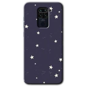 Xiaomi Redmi Note 9 Gökyüzü Yıldız Baskılı Uyumlu Silikon Kılıf