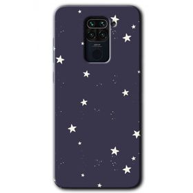 Xiaomi Redmi Note 9 Gökyüzü Yıldız Baskılı Uyumlu Silikon Kılıf