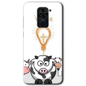Xiaomi Redmi Note 9 İdea Lamp Baskılı Uyumlu Silikon Kılıf