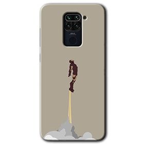 Xiaomi Redmi Note 9 İronman Airport Baskılı Uyumlu Silikon Kılıf