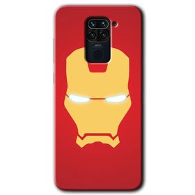 Xiaomi Redmi Note 9 İronMan Baskılı Uyumlu Silikon Kılıf