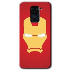 Xiaomi Redmi Note 9 İronMan Baskılı Uyumlu Silikon Kılıf
