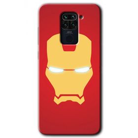 Xiaomi Redmi Note 9 İronMan Baskılı Uyumlu Silikon Kılıf