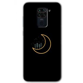 Xiaomi Redmi Note 9 İyi Geceler Baskılı Uyumlu Silikon Kılıf