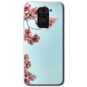 Xiaomi Redmi Note 9 Japon Çiçeği Baskılı Uyumlu Silikon Kılıf