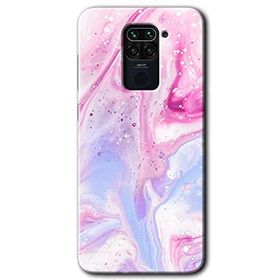 Xiaomi Redmi Note 9 Kabarmış Leke Baskılı Uyumlu Silikon Kılıf