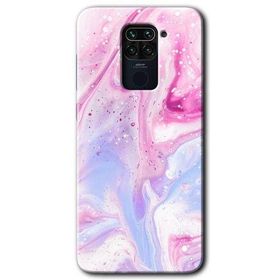 Xiaomi Redmi Note 9 Kabarmış Leke Baskılı Uyumlu Silikon Kılıf