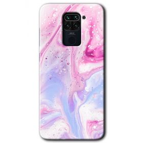 Xiaomi Redmi Note 9 Kabarmış Leke Baskılı Uyumlu Silikon Kılıf