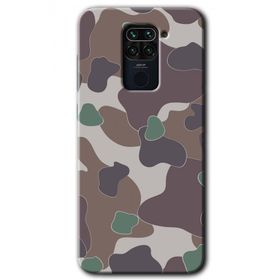 Xiaomi Redmi Note 9 Kamuflaj 11 Baskılı Uyumlu Silikon Kılıf