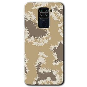 Xiaomi Redmi Note 9 Kamuflaj 33 Baskılı Uyumlu Silikon Kılıf