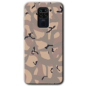 Xiaomi Redmi Note 9 Kamuflaj 6 Baskılı Uyumlu Silikon Kılıf