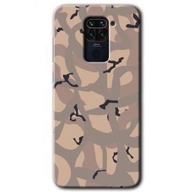 Xiaomi Redmi Note 9 Kamuflaj 6 Baskılı Uyumlu Silikon Kılıf