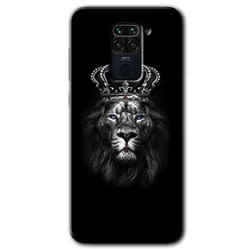 Xiaomi Redmi Note 9 King Lion Baskılı Uyumlu Silikon Kılıf