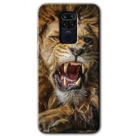 Xiaomi Redmi Note 9 King Lion Baskılı Uyumlu Silikon Kılıf