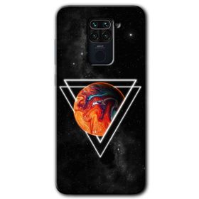 Xiaomi Redmi Note 9 Kızıl Gezegen Baskılı Uyumlu Silikon Kılıf