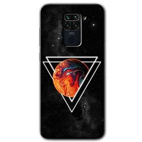Xiaomi Redmi Note 9 Kızıl Gezegen Baskılı Uyumlu Silikon Kılıf