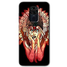 Xiaomi Redmi Note 9 Kurt Kız Baskılı Uyumlu Silikon Kılıf
