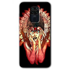 Xiaomi Redmi Note 9 Kurt Kız Baskılı Uyumlu Silikon Kılıf
