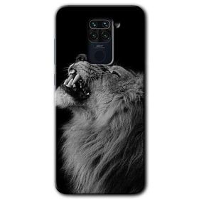 Xiaomi Redmi Note 9 Lion Baskılı Uyumlu Silikon Kılıf