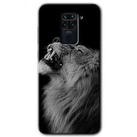 Xiaomi Redmi Note 9 Lion Baskılı Uyumlu Silikon Kılıf