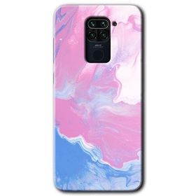 Xiaomi Redmi Note 9 Liquid Lekeler Art Baskılı Uyumlu Silikon Kılıf