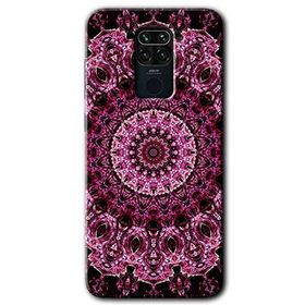 Xiaomi Redmi Note 9 Mandala Patterns Kaleidoscope Baskılı Uyumlu Silikon Kılıf