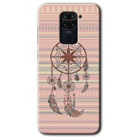Xiaomi Redmi Note 9 Mandala Retro Baskılı Uyumlu Silikon Kılıf