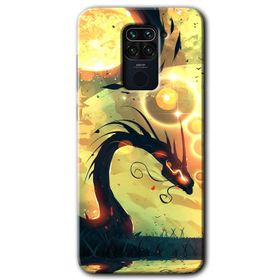 Xiaomi Redmi Note 9 Mat Çiçek Baskılı Uyumlu Silikon Kılıf