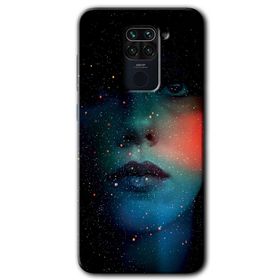 Xiaomi Redmi Note 9 Mat Çiçek Baskılı Uyumlu Silikon Kılıf