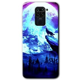 Xiaomi Redmi Note 9 Mega Kurt Baskılı Uyumlu Silikon Kılıf