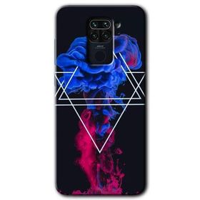 Xiaomi Redmi Note 9 Mekanik Duman 1 Baskılı Uyumlu Silikon Kılıf
