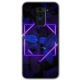 Xiaomi Redmi Note 9 Mekanik Yaprak 5 Baskılı Uyumlu Silikon Kılıf
