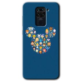 Xiaomi Redmi Note 9 Mickey Baskılı Uyumlu Silikon Kılıf