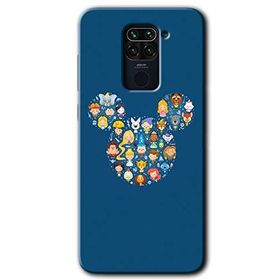 Xiaomi Redmi Note 9 Mickey Baskılı Uyumlu Silikon Kılıf