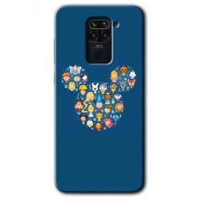 Xiaomi Redmi Note 9 Mickey Baskılı Uyumlu Silikon Kılıf