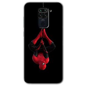 Xiaomi Redmi Note 9 Örümcek Adam Baskılı Uyumlu Silikon Kılıf