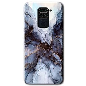 Xiaomi Redmi Note 9 Otantik Mermer Baskılı Uyumlu Silikon Kılıf