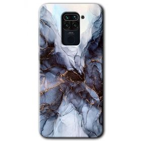 Xiaomi Redmi Note 9 Otantik Mermer Baskılı Uyumlu Silikon Kılıf