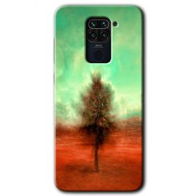 Xiaomi Redmi Note 9 Outlines Paint Baskılı Uyumlu Silikon Kılıf