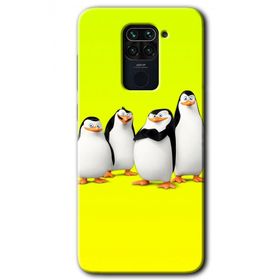 Xiaomi Redmi Note 9 Penguenler Baskılı Uyumlu Silikon Kılıf