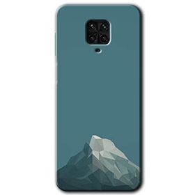 Xiaomi Redmi Note 9 Pro Alone Mountain Baskılı Uyumlu Silikon Kılıf