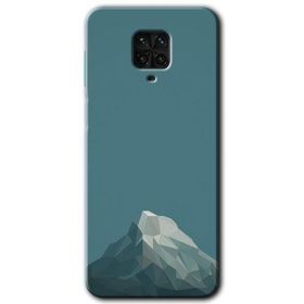 Xiaomi Redmi Note 9 Pro Alone Mountain Baskılı Uyumlu Silikon Kılıf