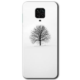 Xiaomi Redmi Note 9 Pro Alone Tree Baskılı Uyumlu Silikon Kılıf