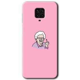Xiaomi Redmi Note 9 Pro Bad Grandmother Baskılı Uyumlu Silikon Kılıf