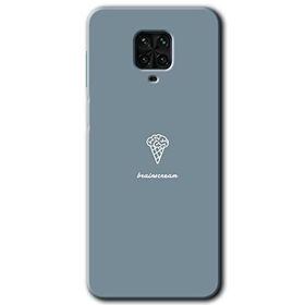 Xiaomi Redmi Note 9 Pro Beyin Gıdası Baskılı Uyumlu Silikon Kılıf
